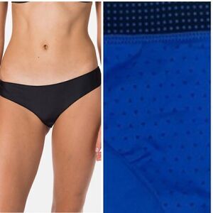 New Ripcurl Classic Surf Full Coverage Bikini Bottom XL Reversible Blue